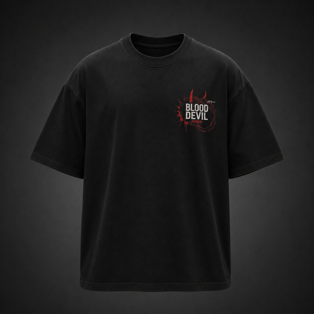 Power Chainsaw Man Anime Graphic Tee - Blood Devil