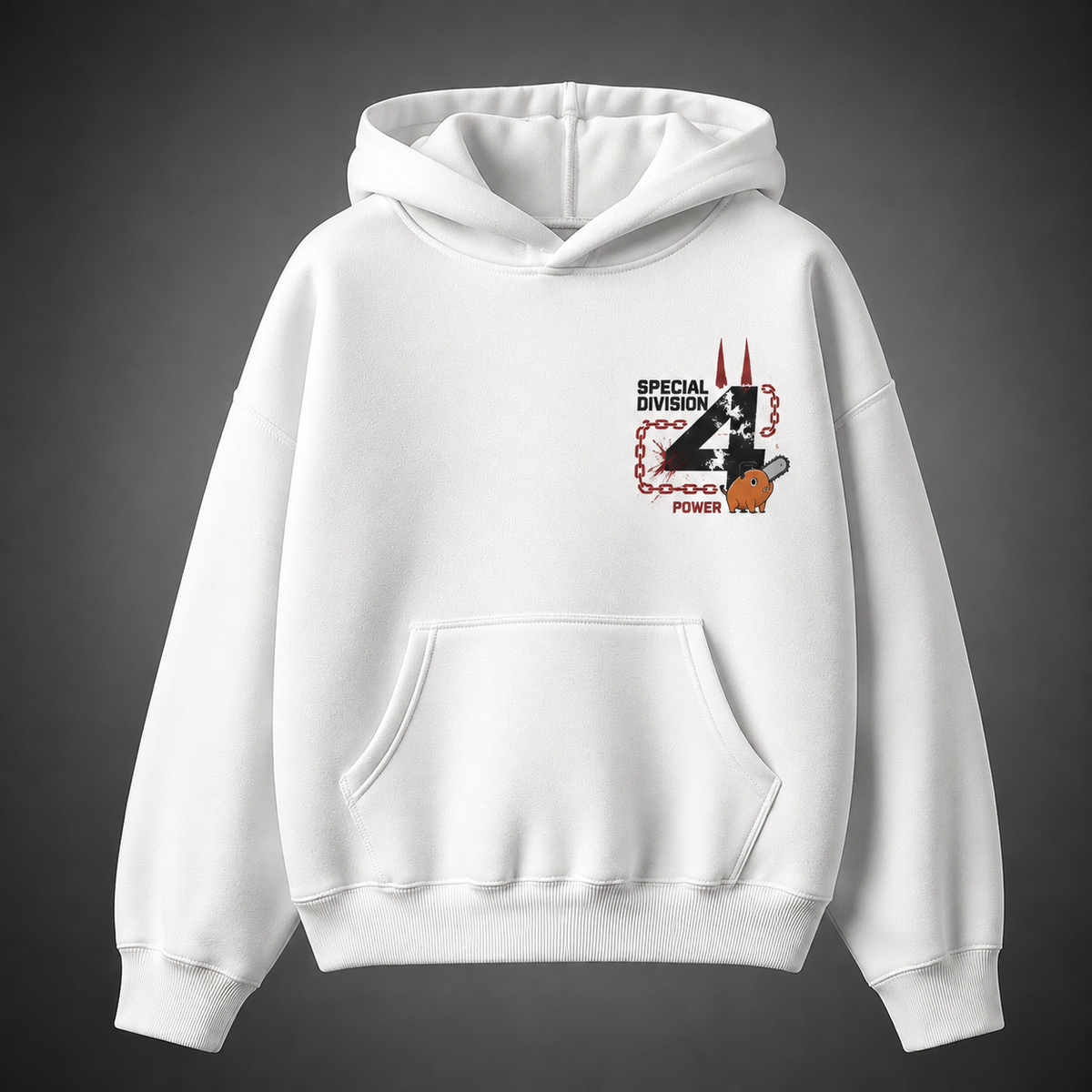 Power Chainsaw Man Anime Hoodie - Blood Fiend Power