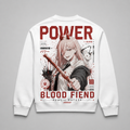 Power Chainsaw Man Anime Sweatshirt - Blood Fiend