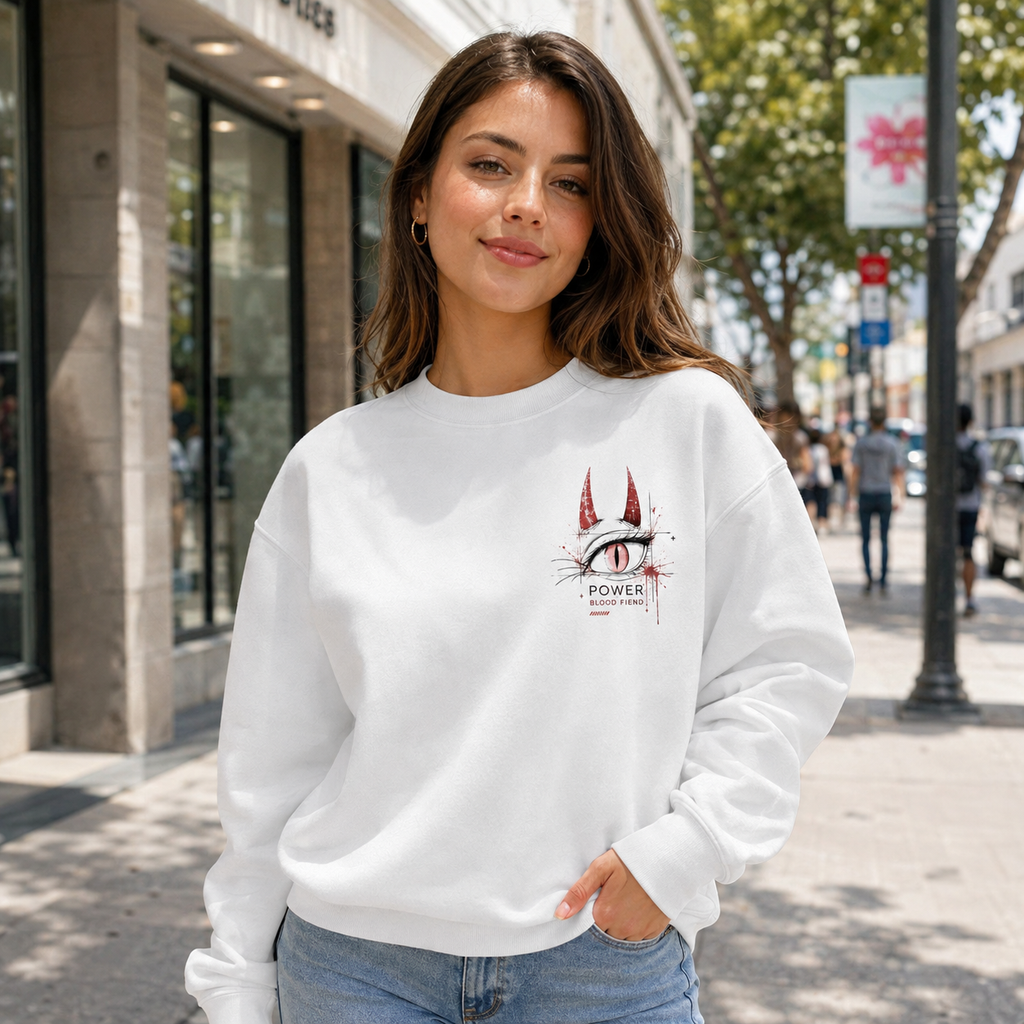 Power Chainsaw Man Anime Sweatshirt - Blood Fiend