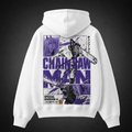 Power, Denji (Chainsaw Man Anime Hoodie -) Violet Manga Panels