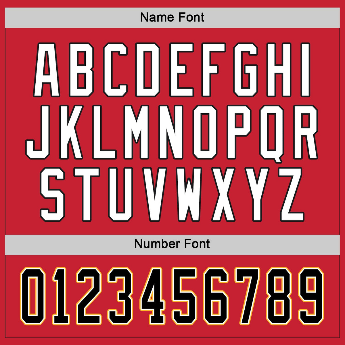 Custom Hockey Jersey - Red Black-Gold - Style Red0276