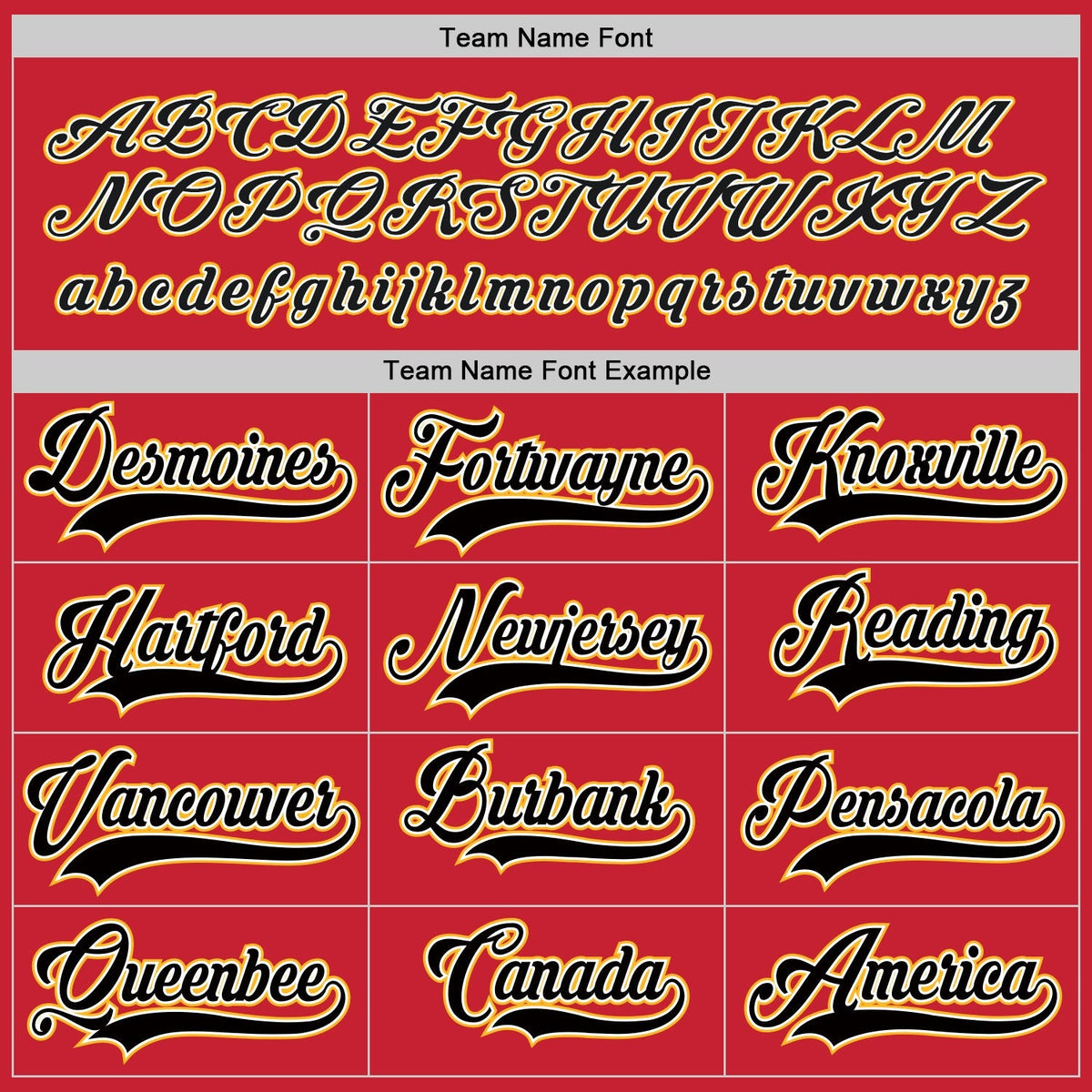 Custom Hockey Jersey - Red Black-Gold - Style Red0276