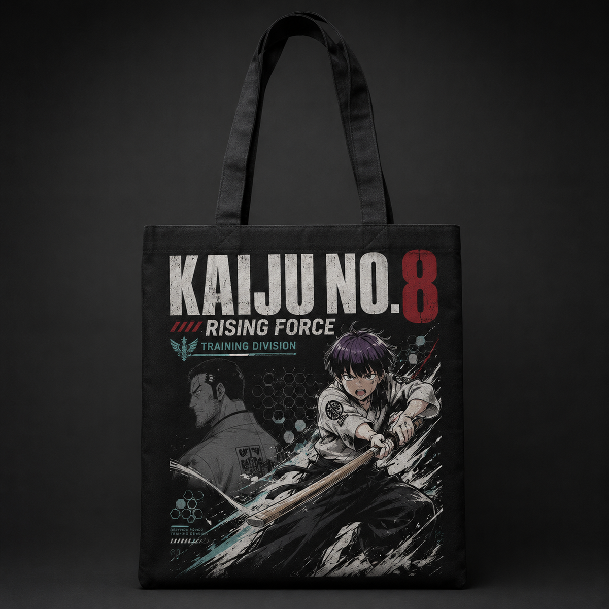 Reno Ichikawa Kaiju No. 8 Anime Canvas Tote Bag - Rising Force Training