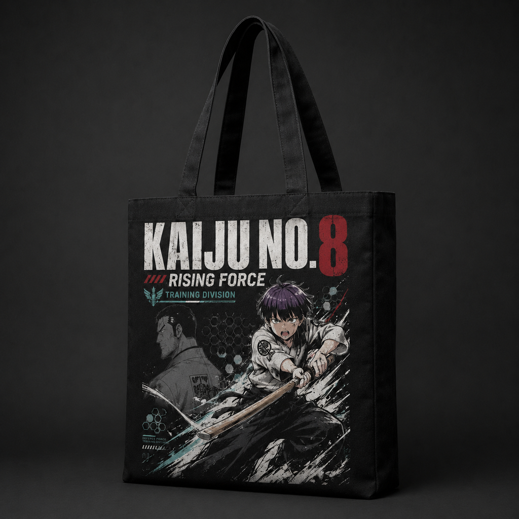 Reno Ichikawa Kaiju No. 8 Anime Canvas Tote Bag - Rising Force Training