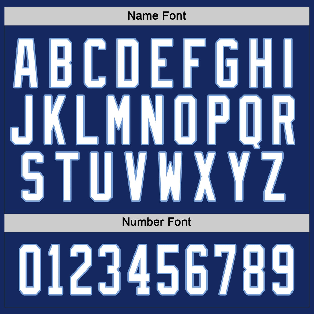 Custom Hockey Jersey - Royal White-Light Blue - Style Royal0194