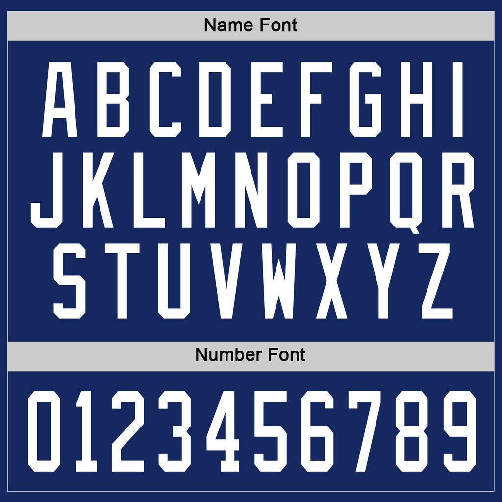 Custom Hockey Jersey - Royal White - Style Royal0249