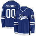 Custom Hockey Jersey - Royal White - Style Royal0249
