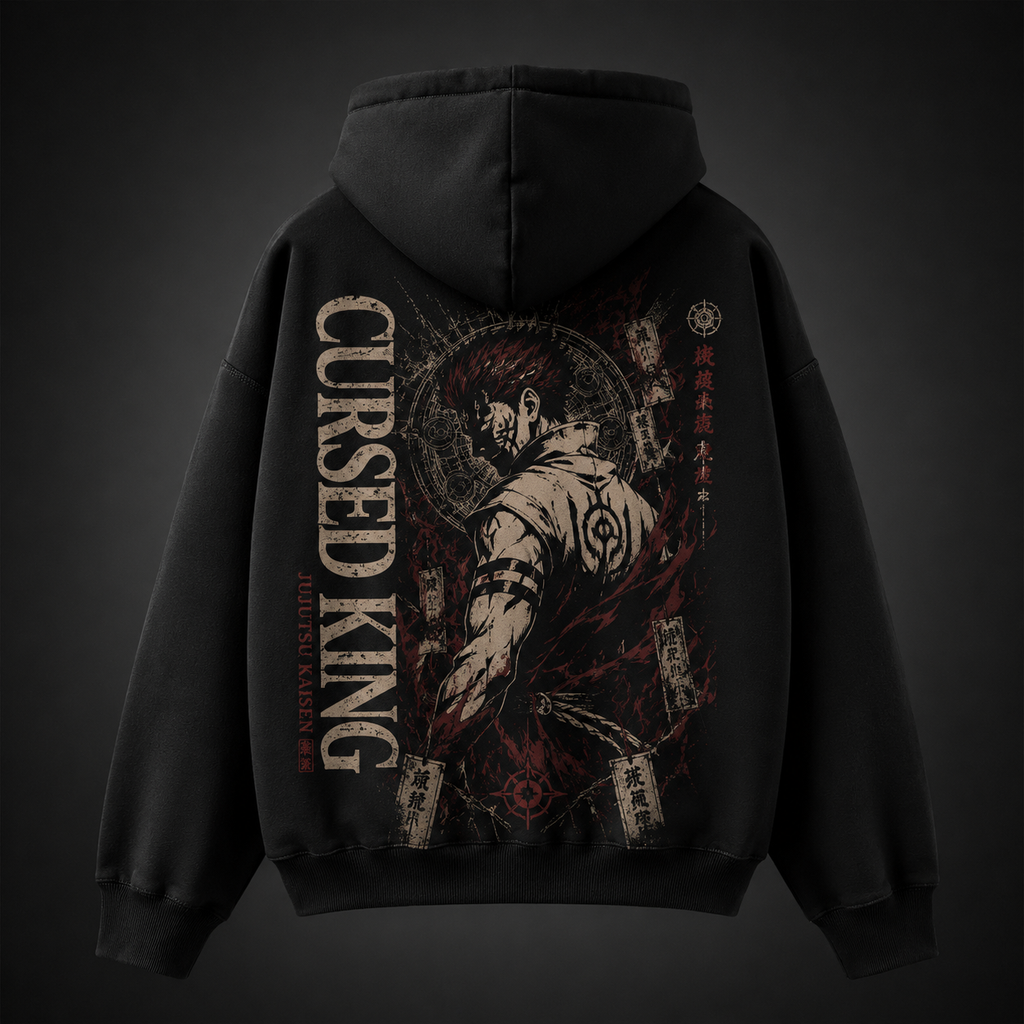 Ryomen Sukuna Jujutsu Kaisen Anime Hoodie - Cursed King