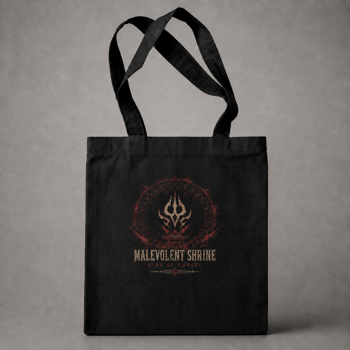 Ryomen Sukuna Jujutsu Kaisen Anime Canvas Tote Bag - King Of Curses - Style 04