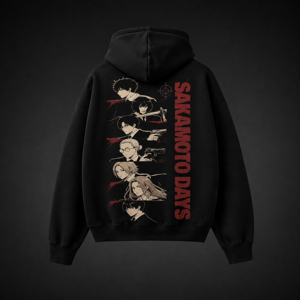 Sakamoto Days Anime Hoodie - Assassin Lineup