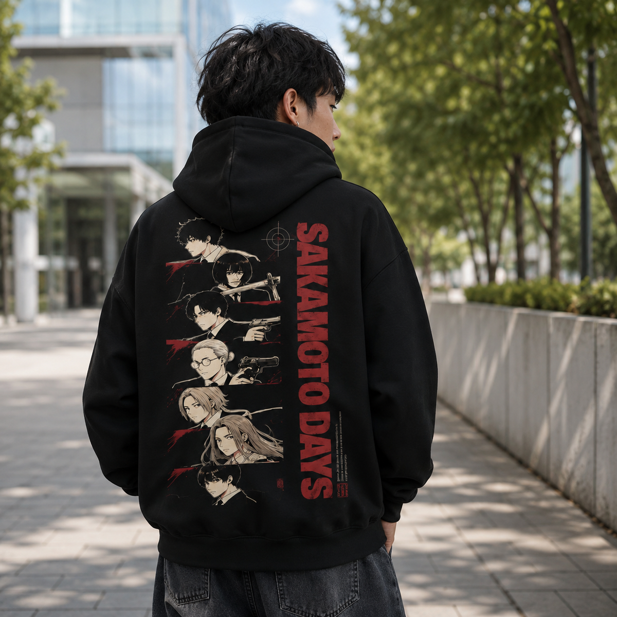 Sakamoto Days Anime Hoodie - Assassin Lineup