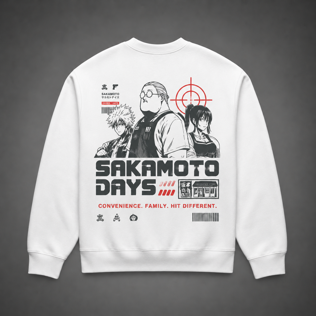 Sakamoto Days Anime Sweatshirt - Hit Different