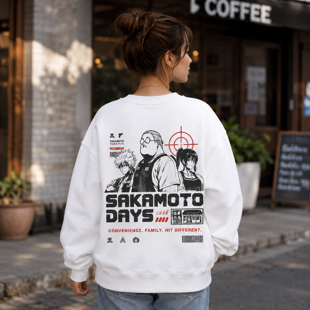 Sakamoto Days Anime Sweatshirt - Hit Different