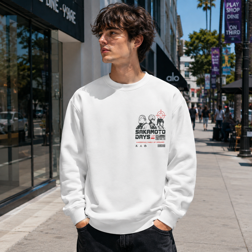 Sakamoto Days Anime Sweatshirt - Hit Different