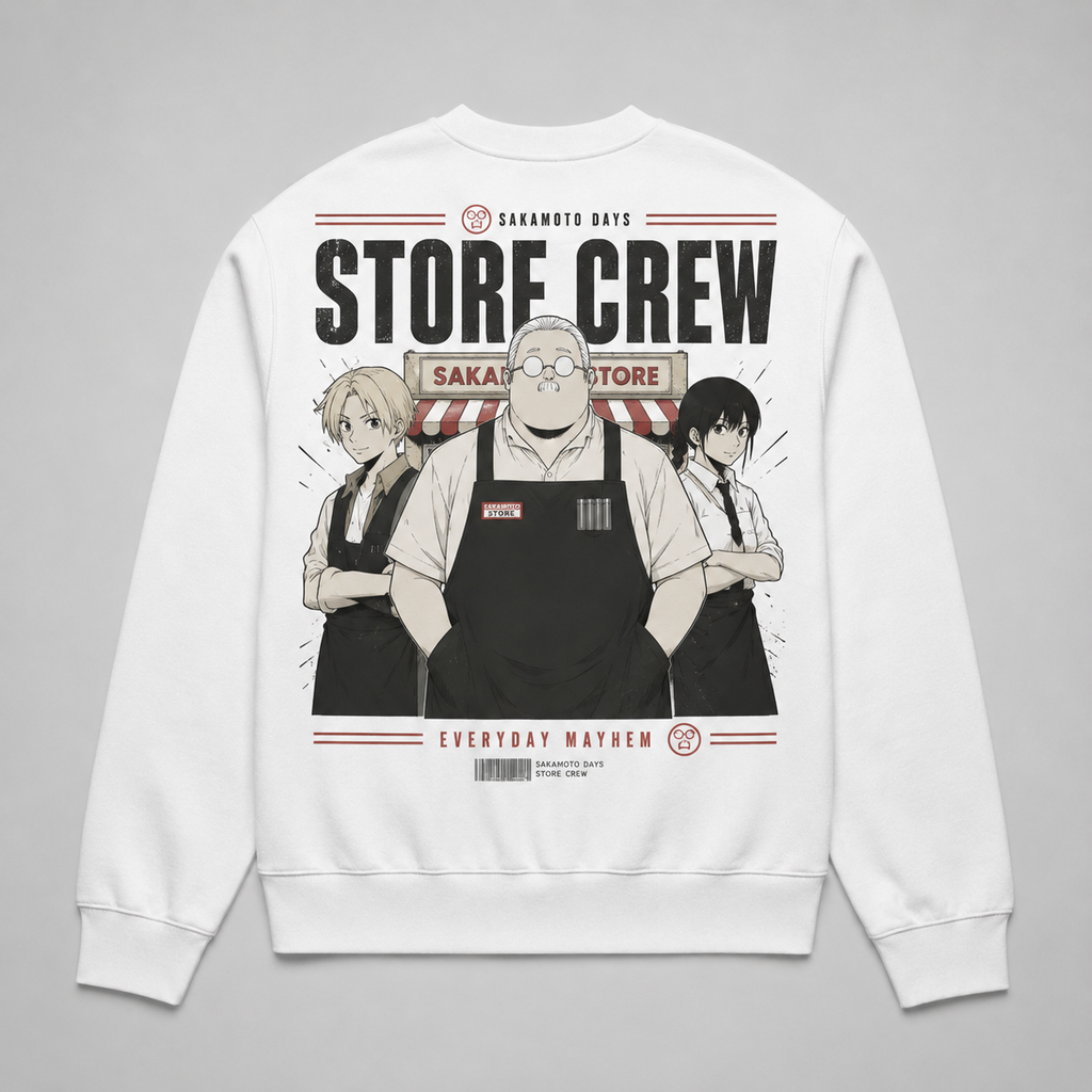 Sakamoto Days Anime Sweatshirt - Store Crew