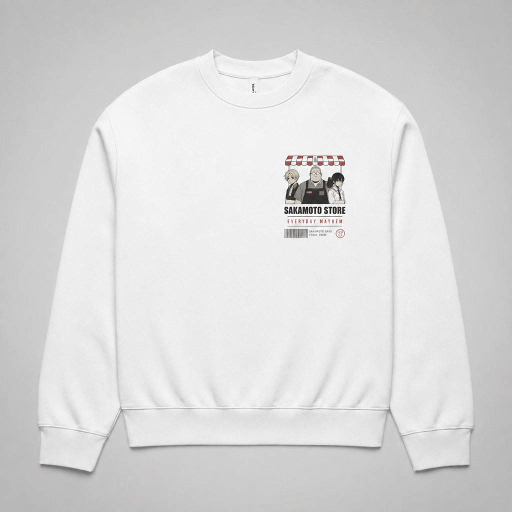 Sakamoto Days Anime Sweatshirt - Store Crew