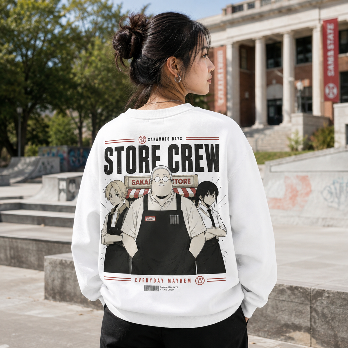 Sakamoto Days Anime Sweatshirt - Store Crew