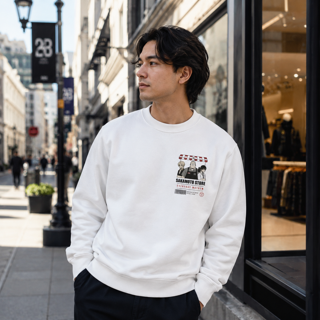 Sakamoto Days Anime Sweatshirt - Store Crew
