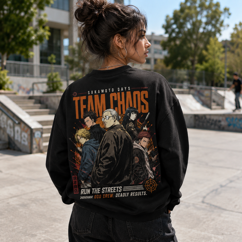 Sakamoto Days Anime Sweatshirt - Team Chaos