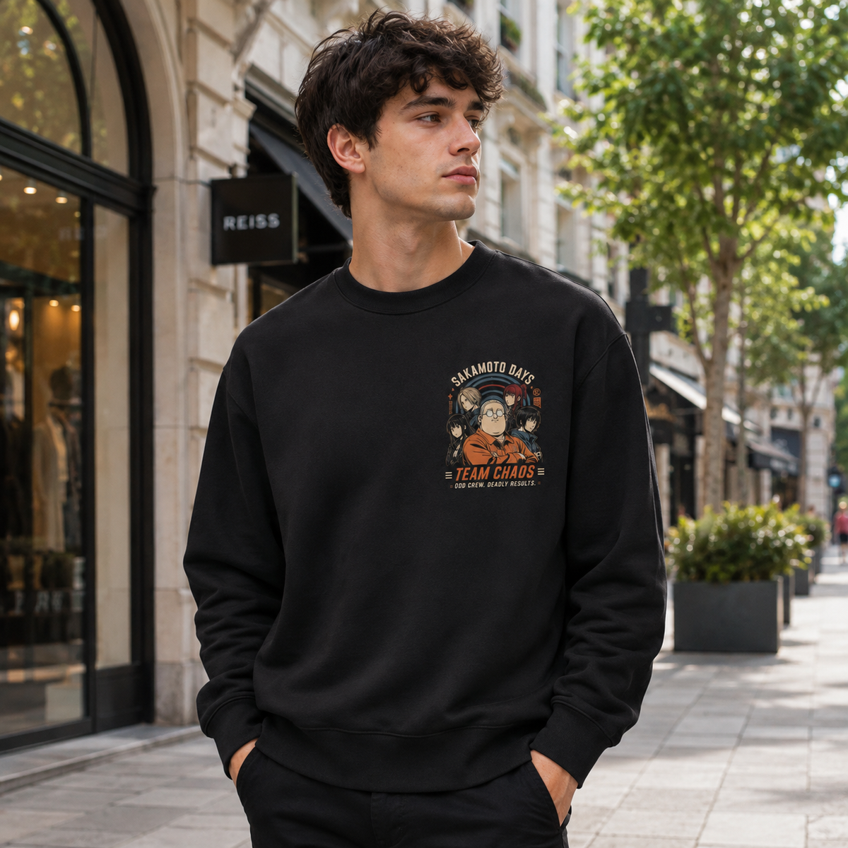 Sakamoto Days Anime Sweatshirt - Team Chaos