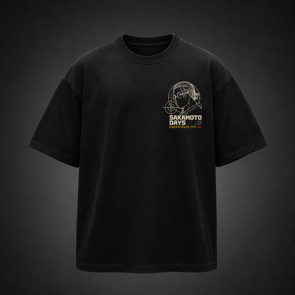 Sakamoto Days Anime Graphic Tee - Undercover Ops Dossier