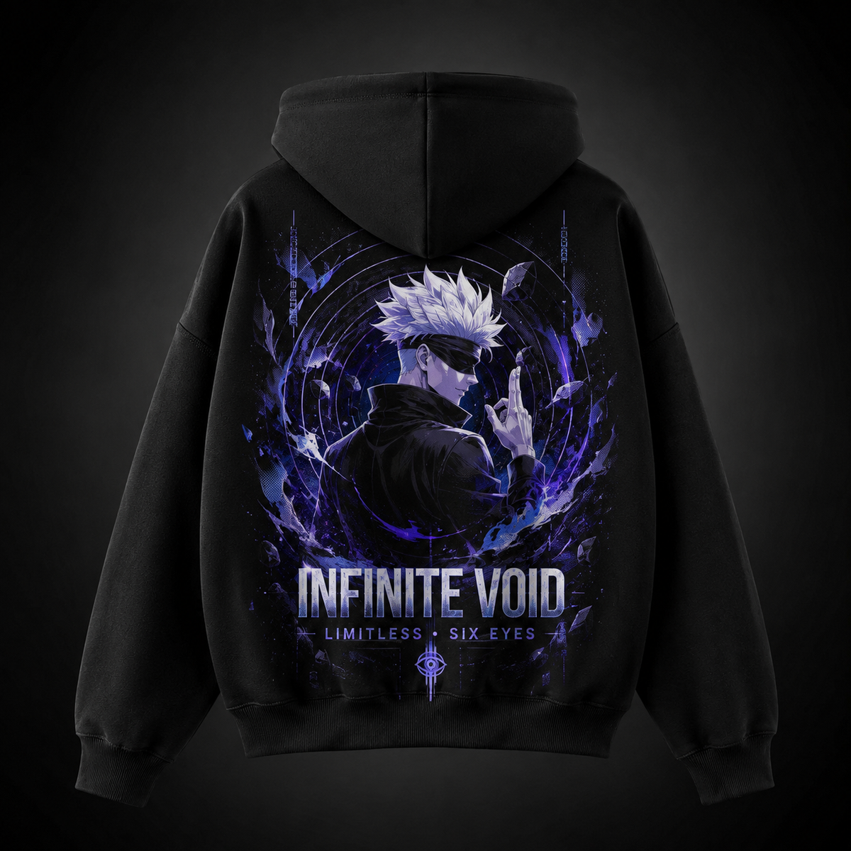 Satoru Gojo Jujutsu Kaisen Anime Hoodie - Infinite Void