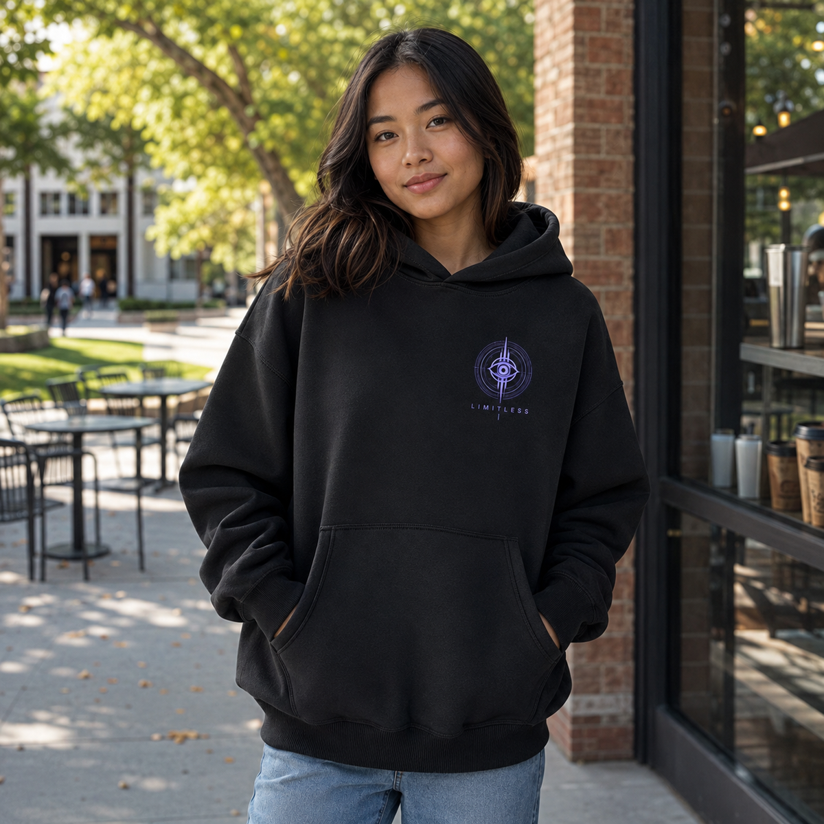 Satoru Gojo Jujutsu Kaisen Anime Hoodie - Infinite Void