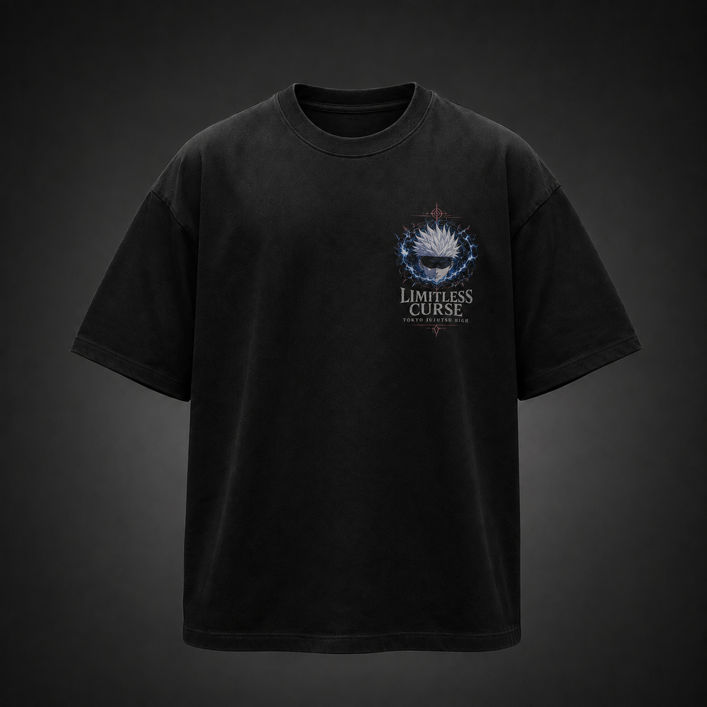 Satoru Gojo Jujutsu Kaisen Anime Graphic Tee - Limitless Curse