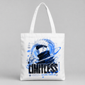 Satoru Gojo Jujutsu Kaisen Anime Canvas Tote Bag - Limitless Six Eyes