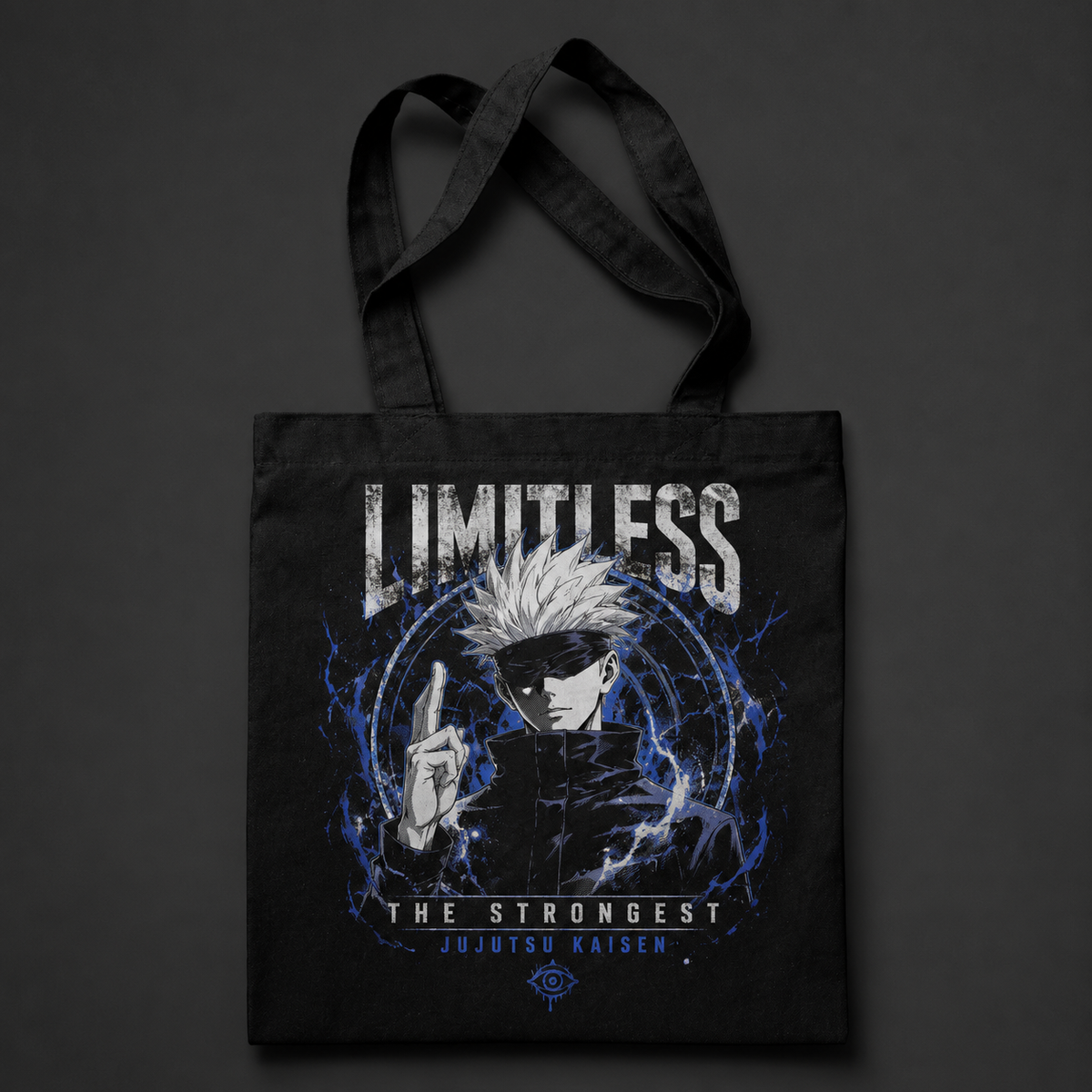 Satoru Gojo Jujutsu Kaisen Anime Canvas Tote Bag - Limitless Strongest