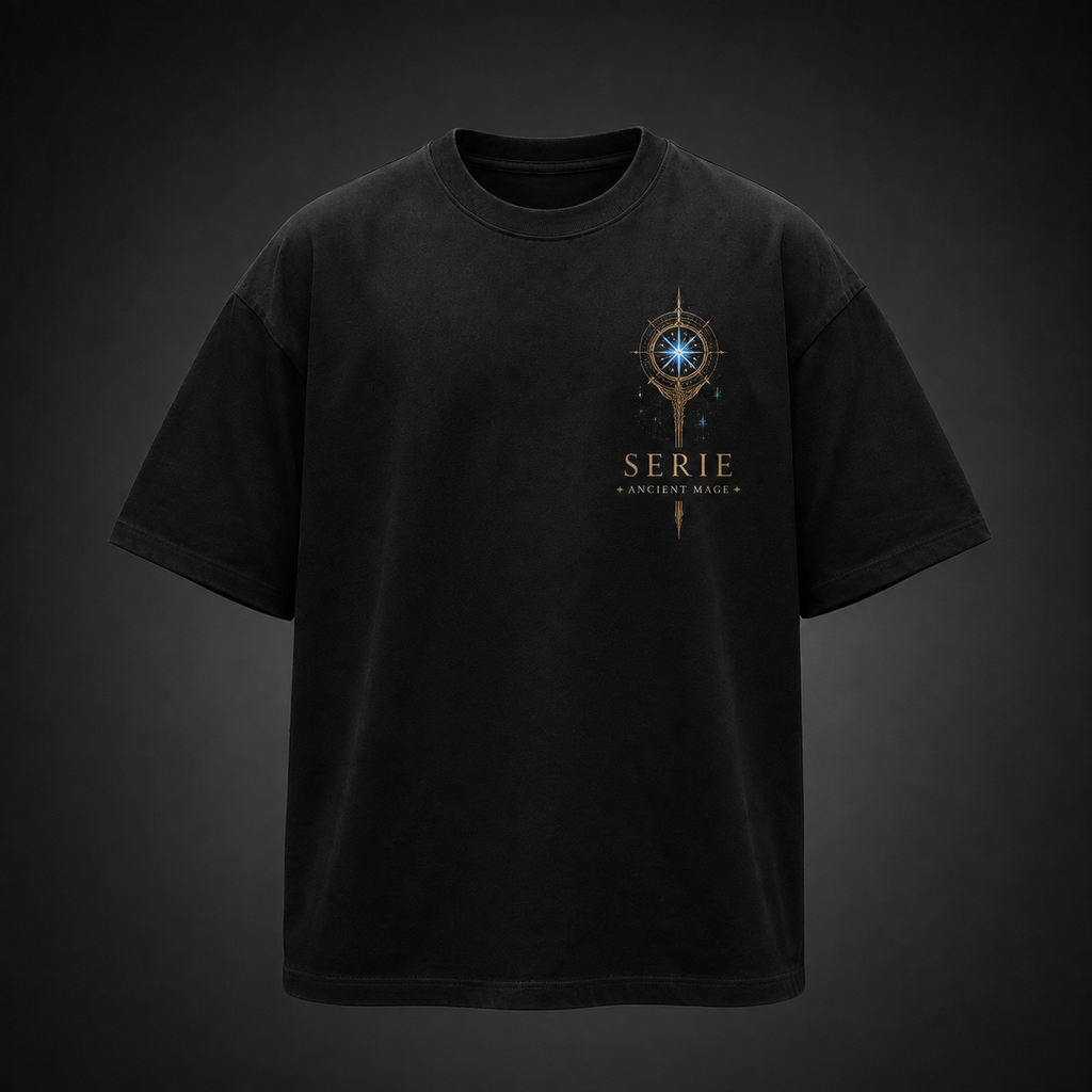 Serie Frieren Anime Graphic Tee - Ancient Mage