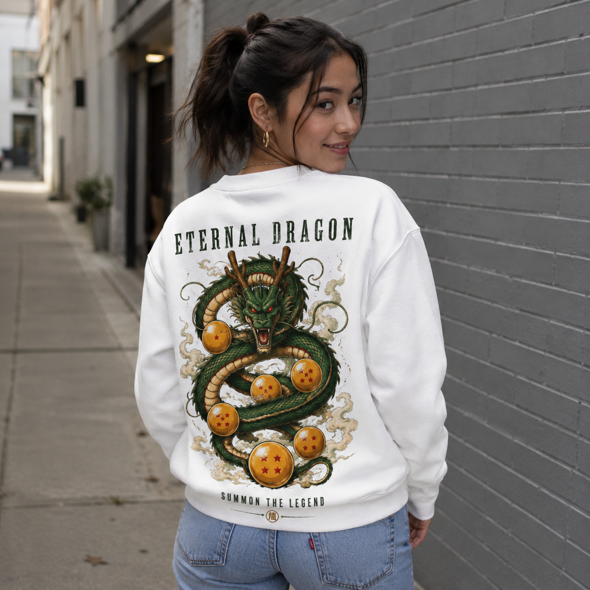 Shenron Dragon Ball Anime Sweatshirt - Eternal Ascension