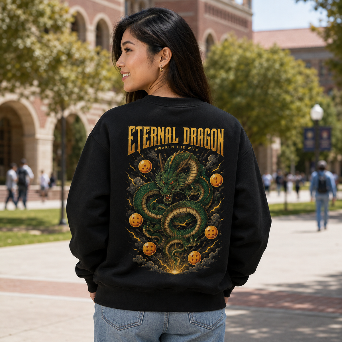 Shenron Dragon Ball Anime Sweatshirt - Eternal Dragon