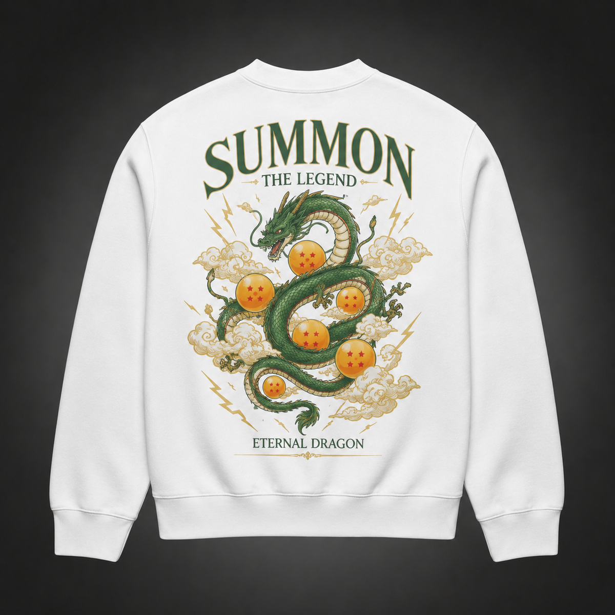 Shenron Dragon Ball Anime Sweatshirt - Summon The Legend