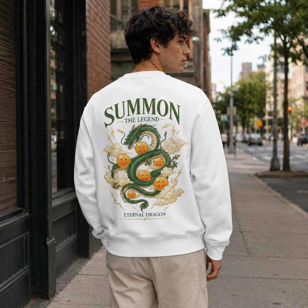 Shenron Dragon Ball Anime Sweatshirt - Summon The Legend