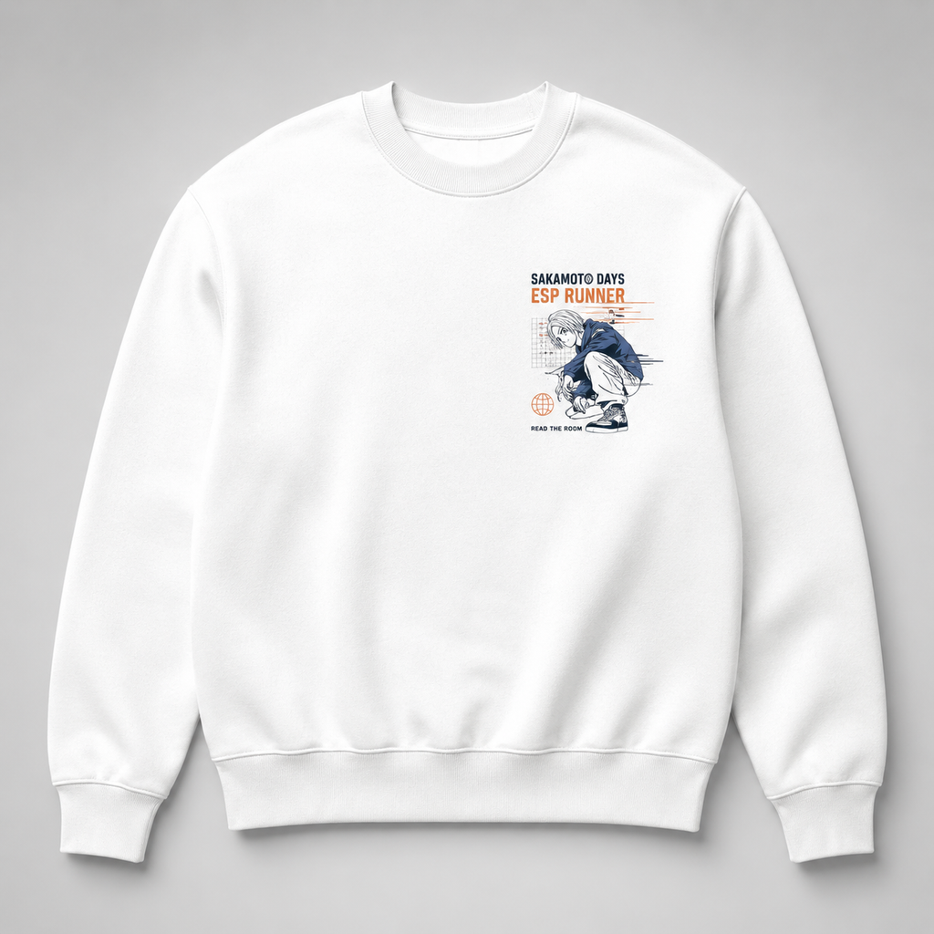 Shin Asakura Sakamoto Days Anime Sweatshirt - Esp Runner