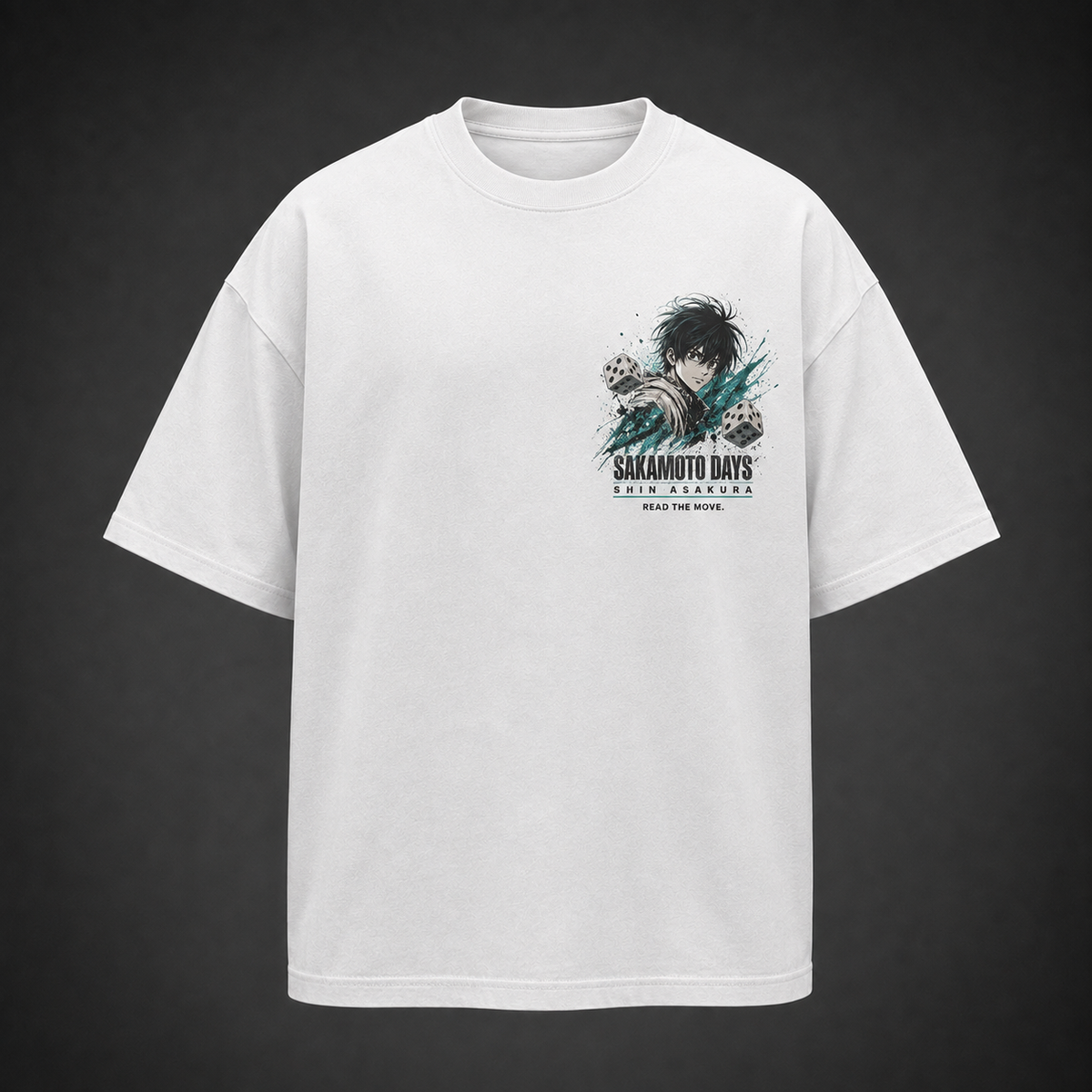 Shin Asakura Sakamoto Days Anime Graphic Tee - Read The Move