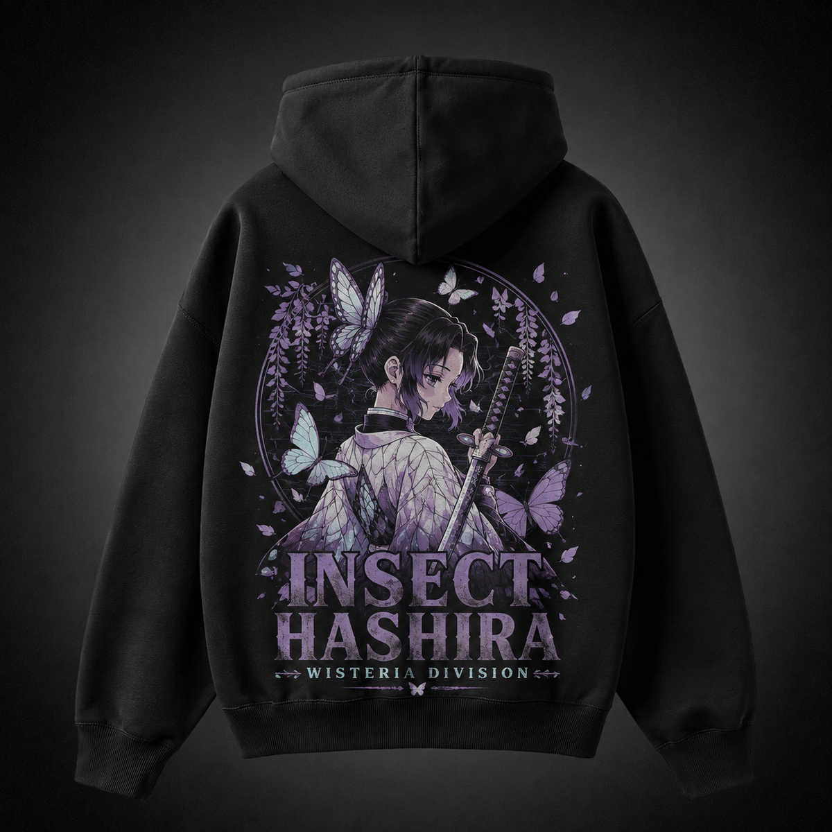 Shinobu Kocho Demon Slayer Anime Hoodie - Insect Hashira