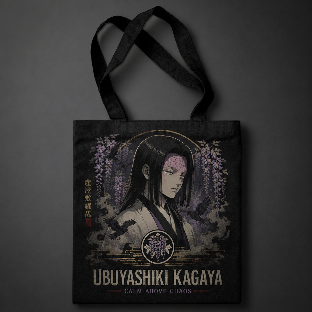 Shinobu Kocho Demon Slayer Anime Canvas Tote Bag - Insect Hashira