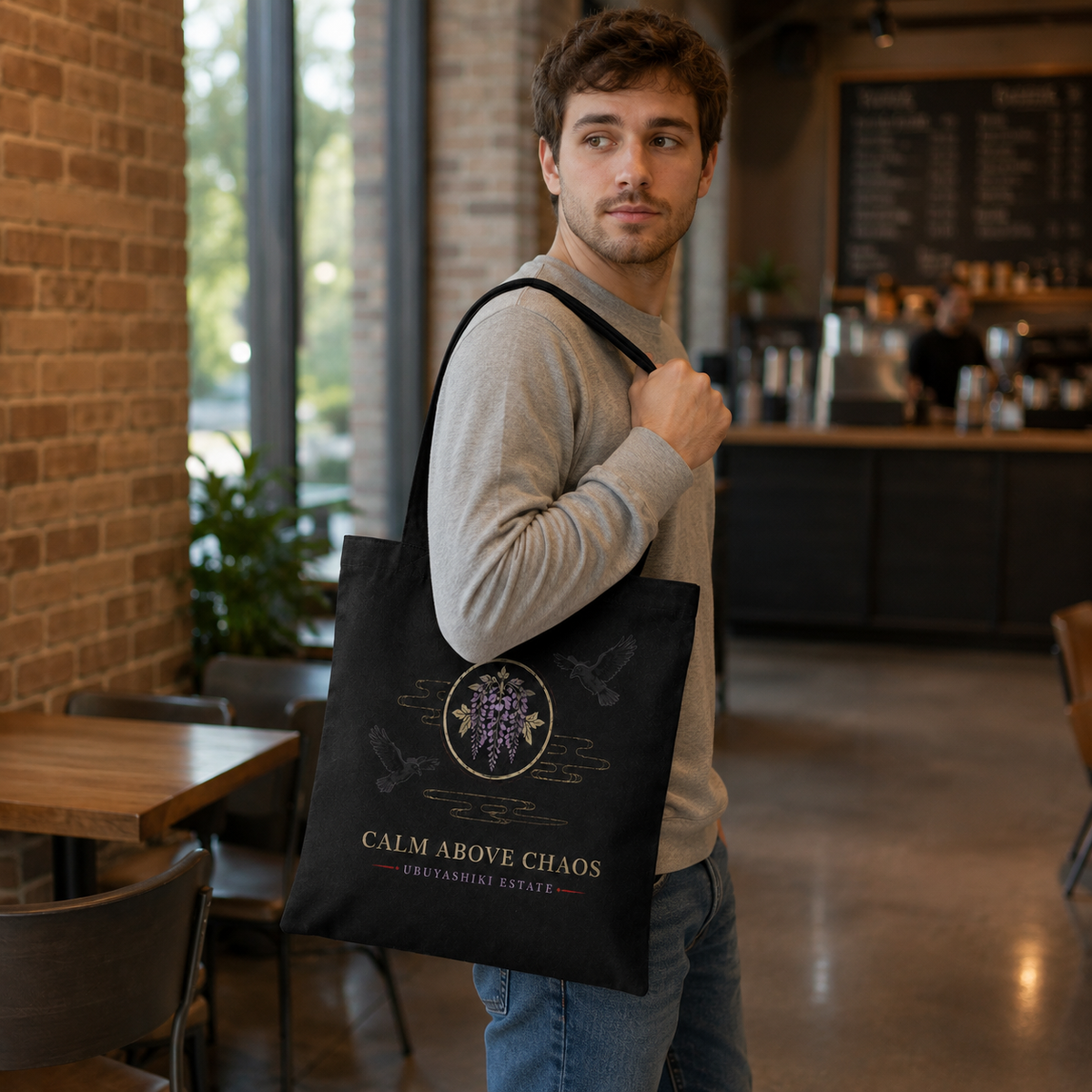 Shinobu Kocho Demon Slayer Anime Canvas Tote Bag - Insect Hashira