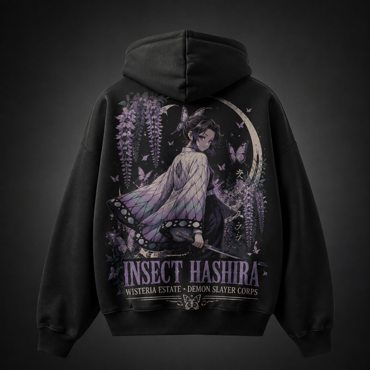 Shinobu Kocho Demon Slayer Anime Hoodie - Wisteria Estate