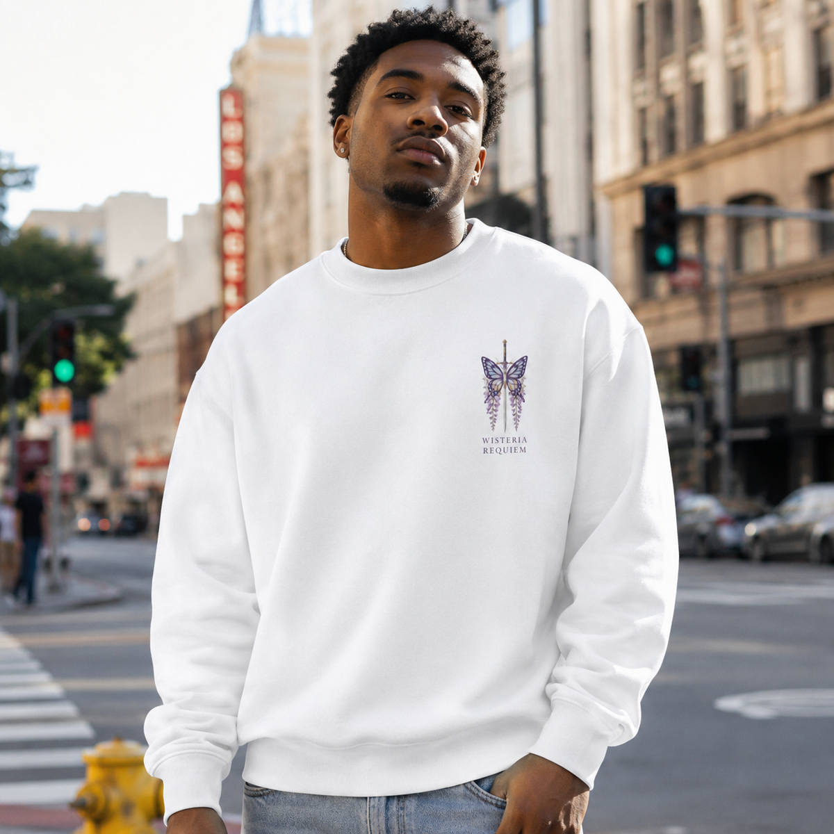 Shinobu Kocho Demon Slayer Anime Sweatshirt - Wisteria Requiem