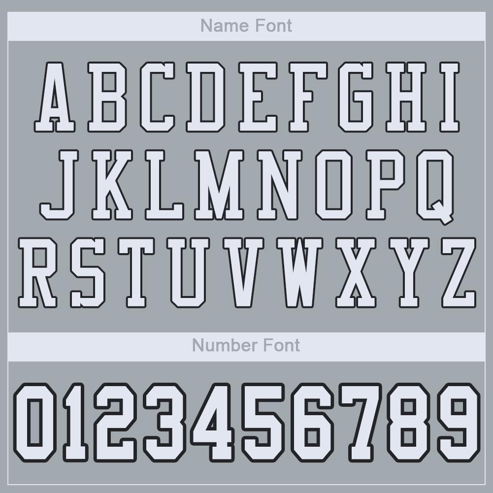 Custom Football Jersey - Silver White-Black Mesh - Style Silver0003