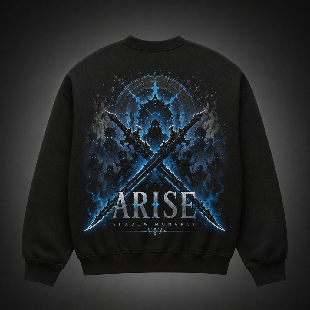 Solo Leveling Anime Sweatshirt - Arise Crossed Blades