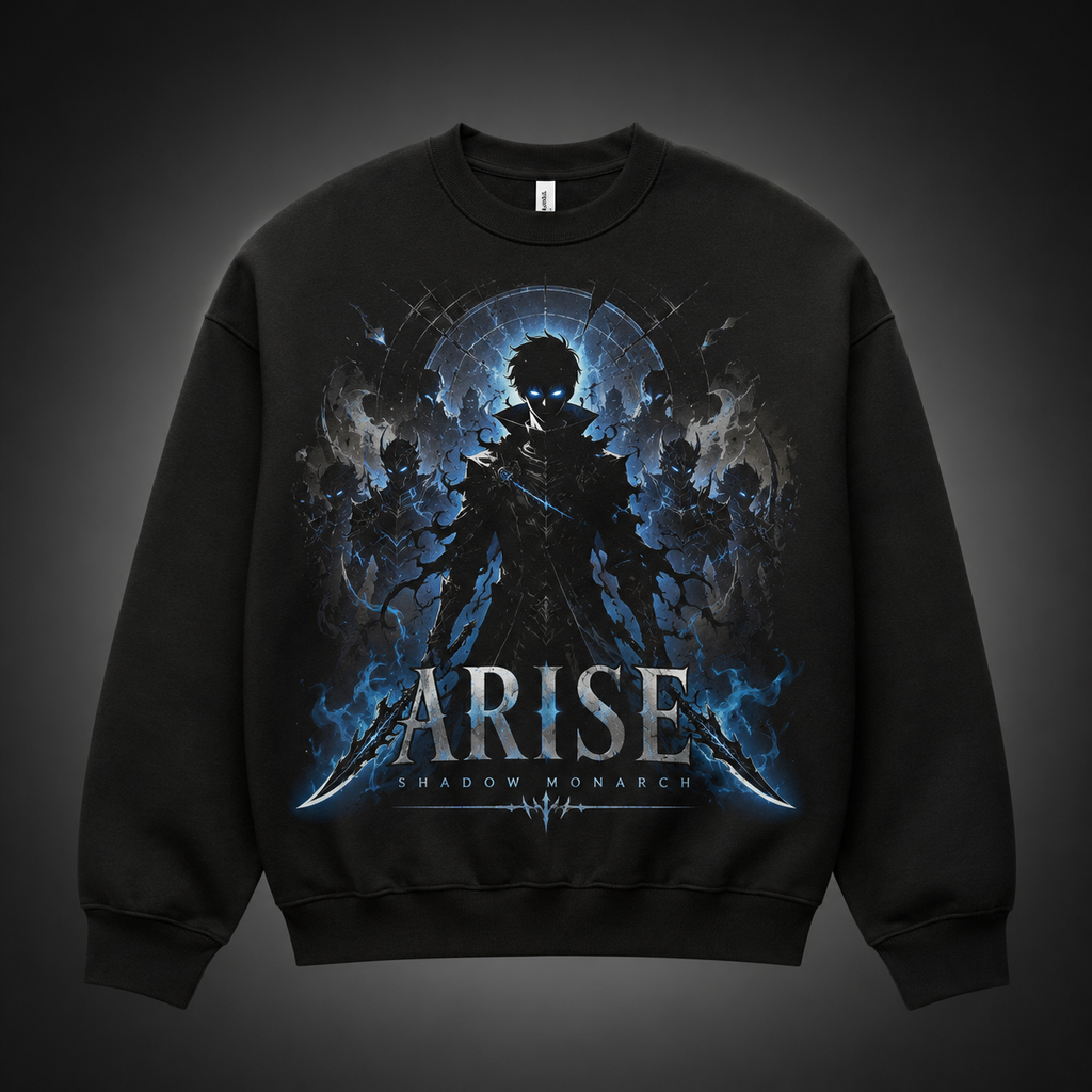 Solo Leveling Anime Sweatshirt - Arise Crossed Blades