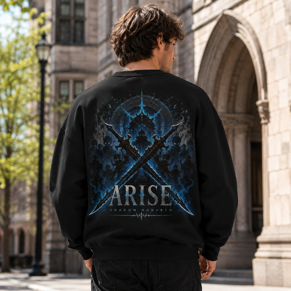 Solo Leveling Anime Sweatshirt - Arise Crossed Blades
