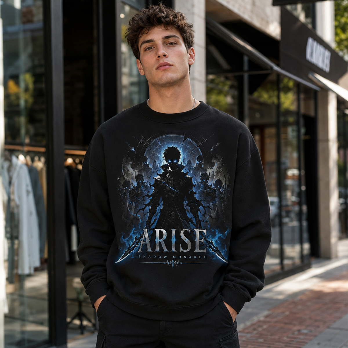 Solo Leveling Anime Sweatshirt - Arise Crossed Blades