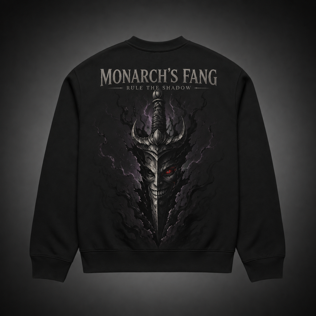 Solo Leveling Anime Sweatshirt - Monarch's Fang