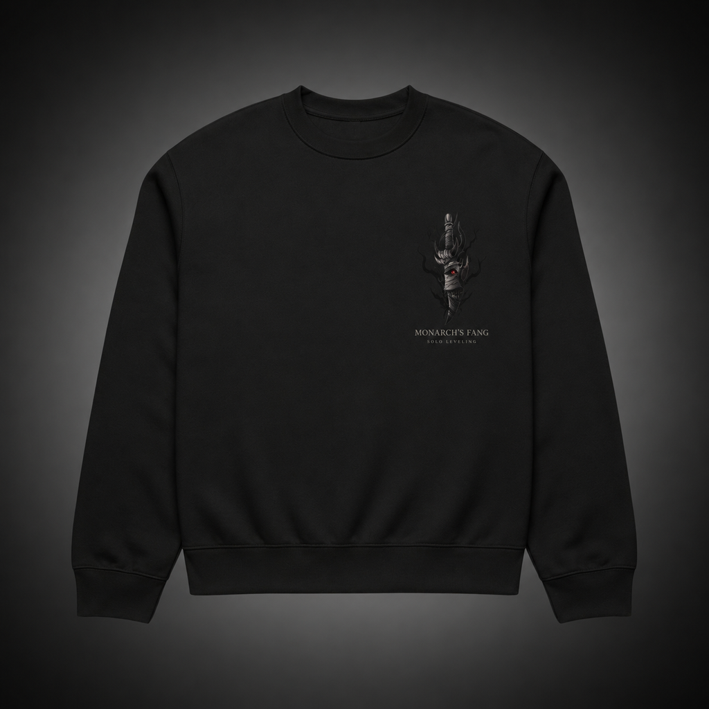 Solo Leveling Anime Sweatshirt - Monarch's Fang